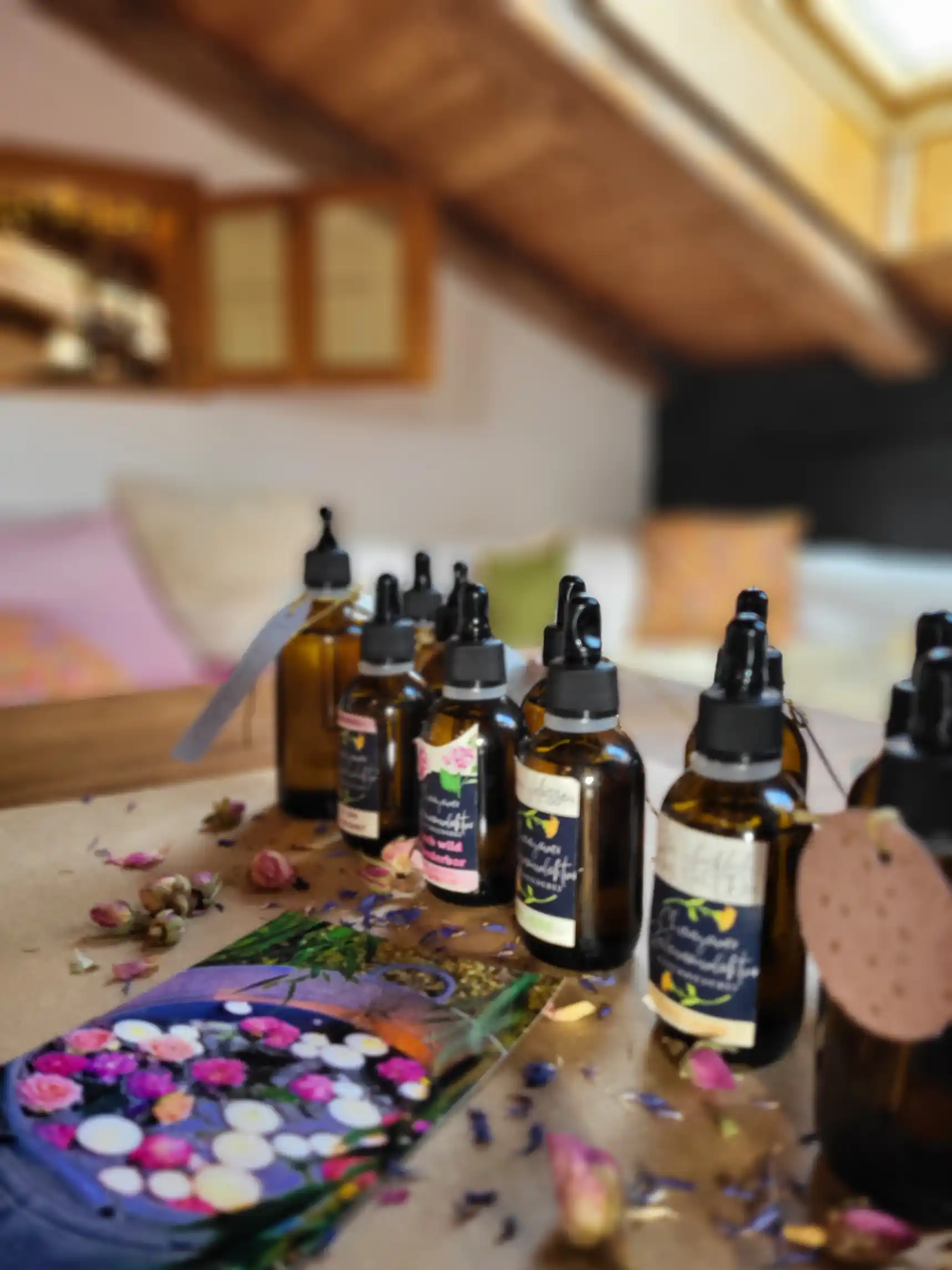 Parfüm machen Ätherische Öle